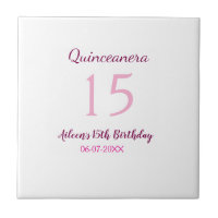 Fée rose 15e anniversaire simple moder quinceanera