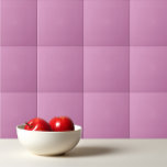Carreau Feminine couleur solide rose clair Cyclamen<br><div class="desc">Feminine couleur solide couleur rose clair Cyclamen design.</div>
