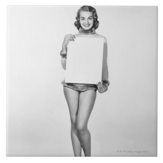Carreau Femme en fourrure (Devant)