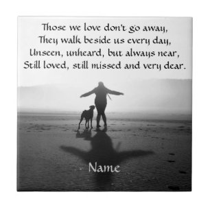 Carreau Femme et chien - la seule dans le monde