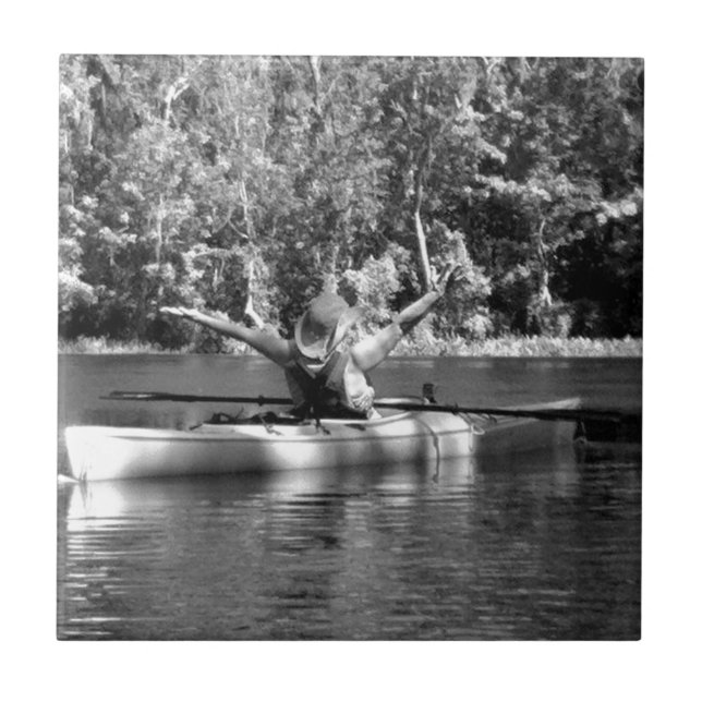 Carreau femme kayak (Devant)