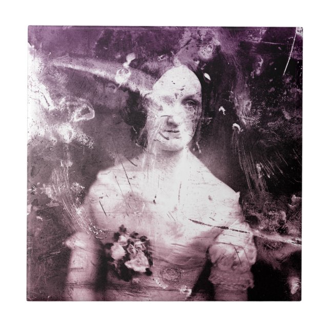 Carreau femme victorienne de 1800s (Devant)