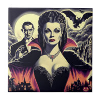 Femme vintage Hot Vampire