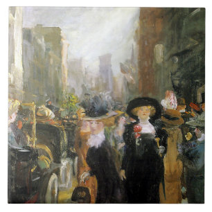 Carreau Femmes sur la Cinquième Avenue (New York City, Éta