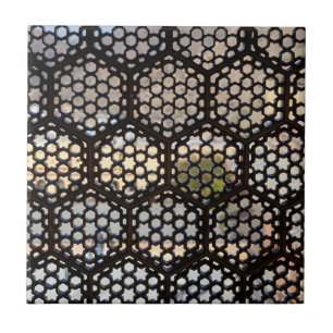 Carreau Fenêtre de treillis géométrique, Inde