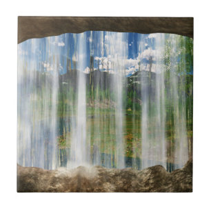 Carreau Fenêtre sur la Cwm Carrelage décoratif / Trivet