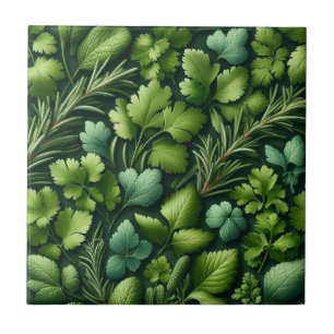 Carreau Ferme d'herbes rustiques Décoration de cuisine en 