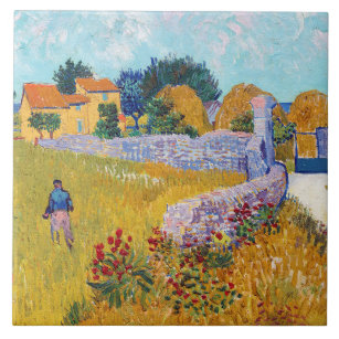 Carreau Ferme en Provence, Van Gogh