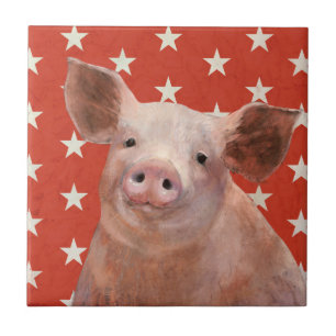 Carreau Ferme patriotique - Cochon