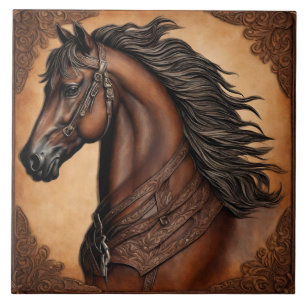 Carreau Ferme Ranch Pays Ouest Cheval Brown équestre