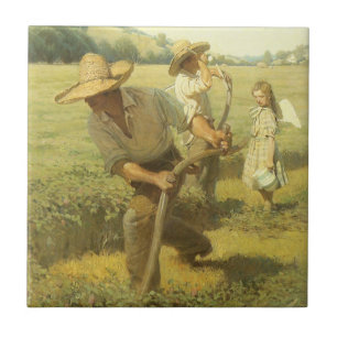 Carreau Fermiers Vintage, Retour à la ferme par NC Wyeth