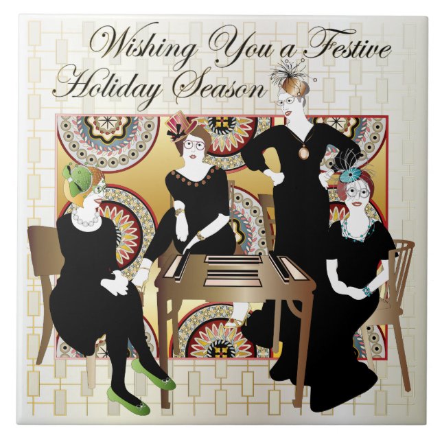 Carreau Festival Mah Jongg (Devant)