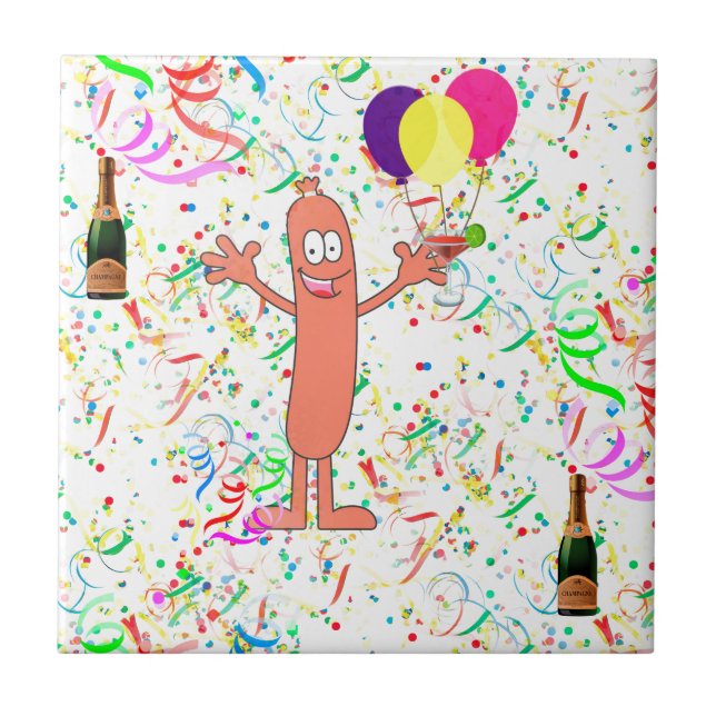 Carreau fête de saucisse (Devant)