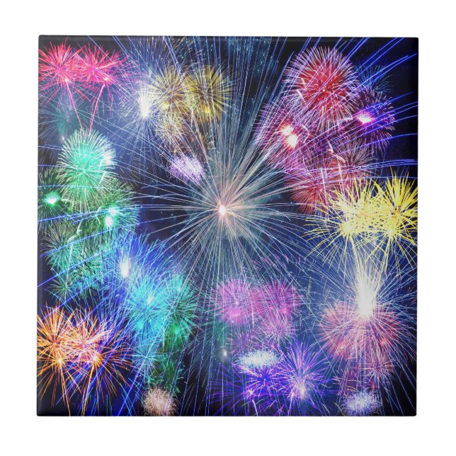 Carreau Feu d'artifice (Devant)