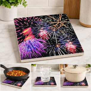 Carreau Feu d'artifice