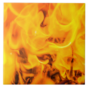 Carreau Feu et flammes