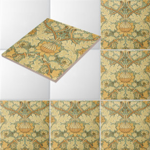 Carreau Feuillage vintage de William Morris et motif