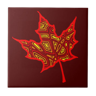 Carreau Feuille de feu