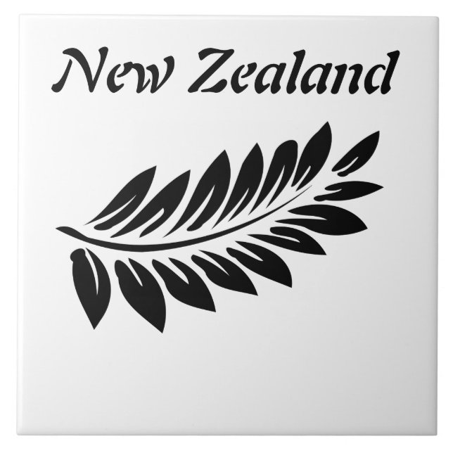 Carreau Feuille de fougère (Devant)