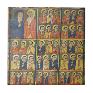 Carreau Feuille des évangiles de Gunda Gunde