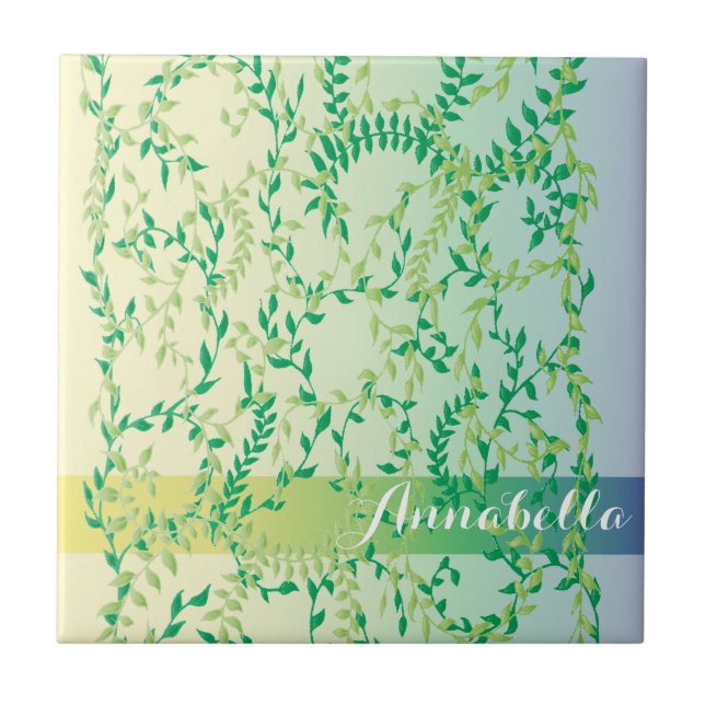 Carreau Feuilles dansants (Devant)