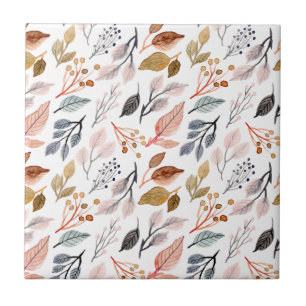 Carreau feuilles d'arbre