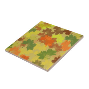 Carreau Feuilles d'automne Action de grâce