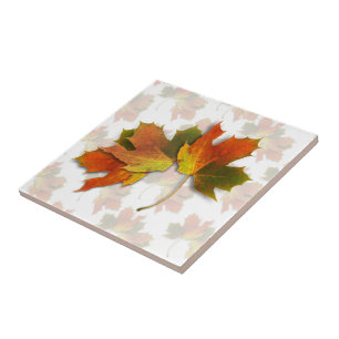 Carreau Feuilles d'automne Action de grâce