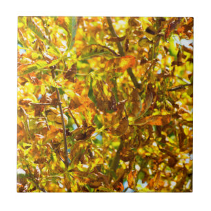 Carreau Feuilles d'automne motif
