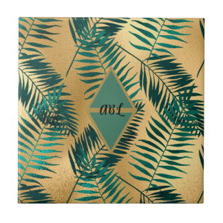 Carreau Feuilles exotiques