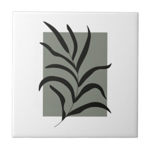 Carreau Feuilles minimalistes