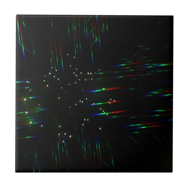 Carreau Feux d'artifice à travers des lunettes 3D 3  (Devant)