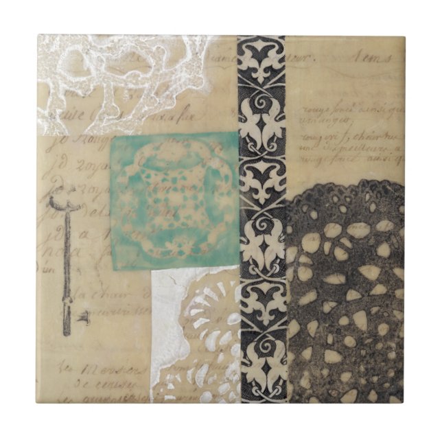 Carreau Filigree & Key II (Devant)