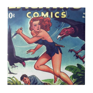 Carreau Fille et logement de jungle