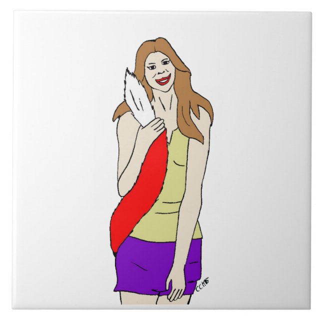 Carreau fille foy (Devant)