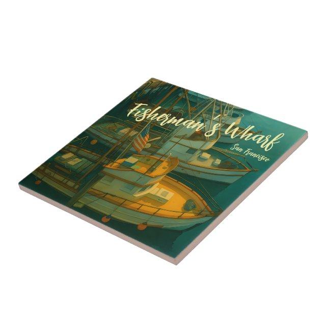 Carreau Fishing Fleet at Fisherman’s Wharf, San Francisco (Côté)