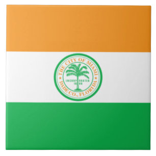Carreau flag de Miami