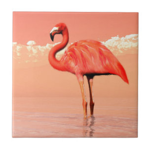 Carreau Flamant rose