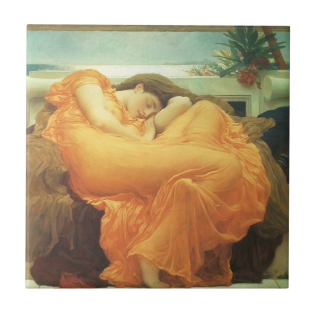 Carreau Flaming June de Lord Frederic Leighton (Devant)