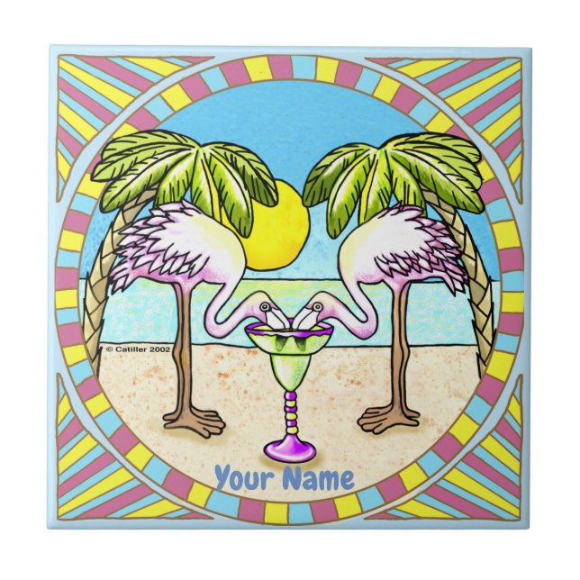 Carreau Flamingo Margarita  (Devant)