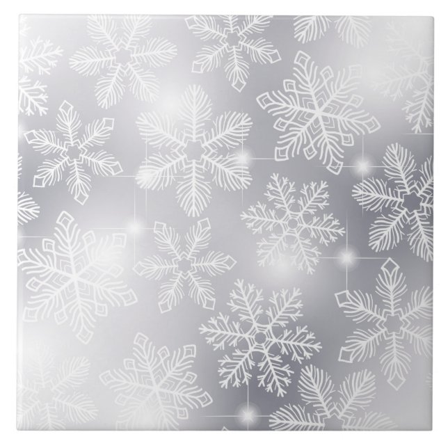 Carreau Flammes de neige et lumières (Devant)