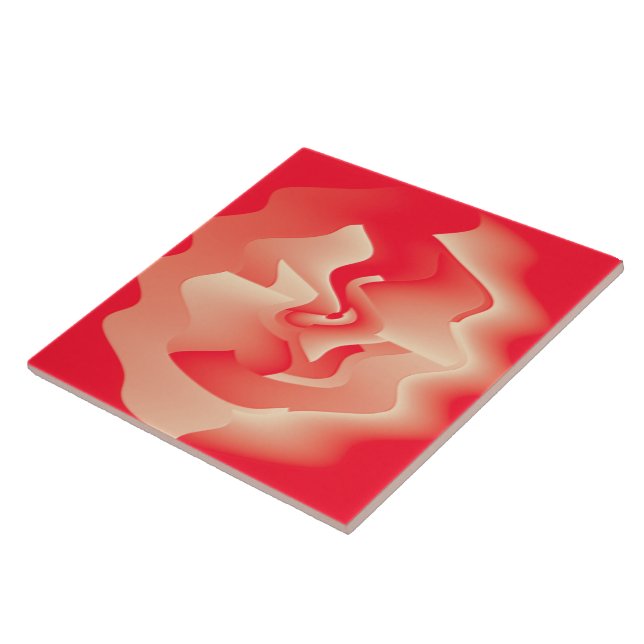 Carreau fleur de corail (Côté)