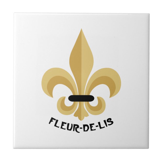 Carreau Fleur de Lis (Devant)