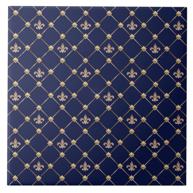 Carreau Fleur de Lis (Devant)