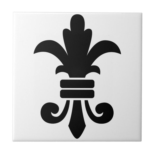 Carreau Fleur-De-Lis (Devant)