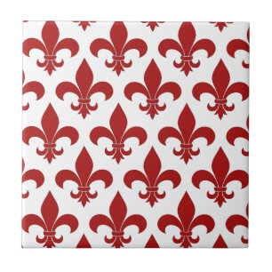 Carreau Fleur de lis Motif