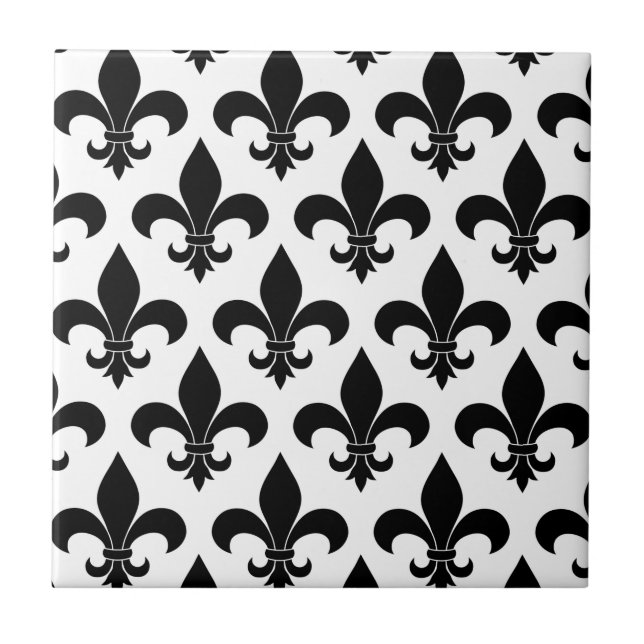 Carreau Fleur de lis Motif Classic (Devant)