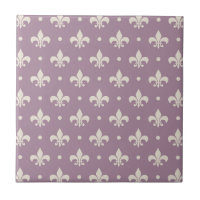 Fleur De Lis motif en argent sur arrière - plan vi