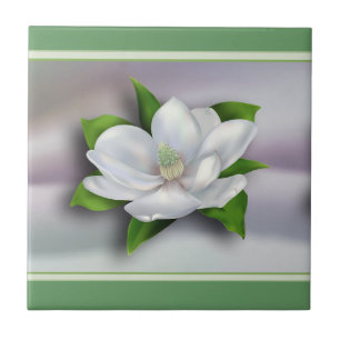 Carreau Fleur de Magnolia