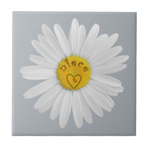 Carreau Fleur de marguerite pour Arrière - plan de la Pers